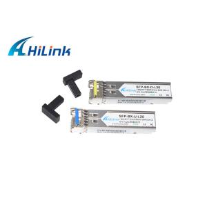 Buy cheap 1550nm WDM 80km Fiber Optical SFP Transceiver 1.25G 1000Base from wholesalers