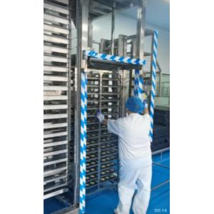 Buy cheap Tray Stacker Auto Trolley Loader , Ergonomic Auto Trolley Unloader product