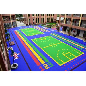 Buy cheap Antimicrobial Anti Slippery Pp Interlocking Flooring Organic Compounds Qualified from wholesalers