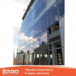 Buy cheap Shopping Mall Curved Glass Curtain Wall , Stainless Steel Curtain Wall from wholesalers