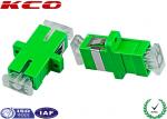 Buy cheap Plastic Single Mode Fiber Optic Adapter SC/APC SC/UPC PC MM Type For CATV from wholesalers