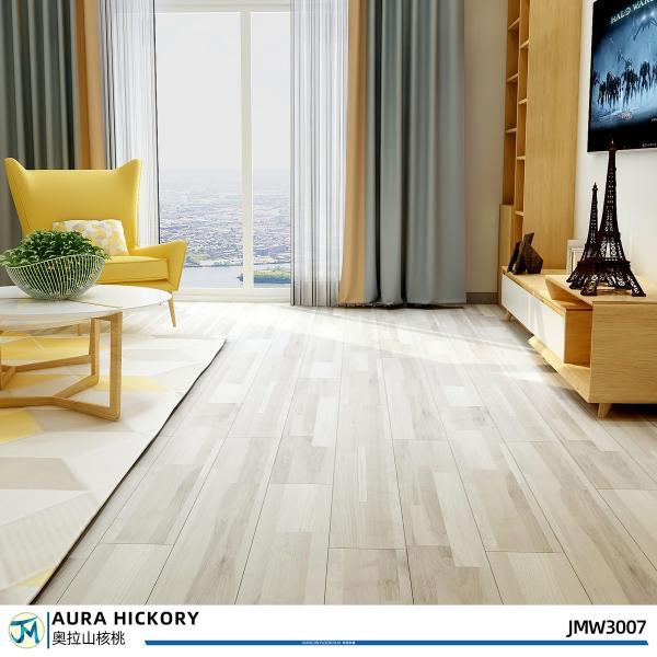 Quality Modern SPC Light Walnut Wood Flooring Plank Ultimate Flooring for sale