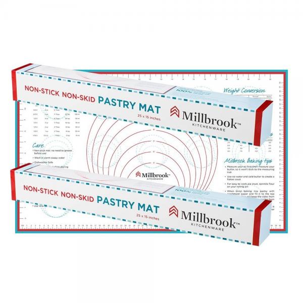 Buy cheap Silicone Baking-Mat, Non Stick Non Skid Pastry-Mat with Measurements, 25x15 Inches from wholesalers