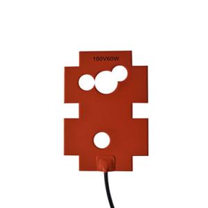 Buy cheap 120V Thin flexible Wire Wound Element Silicone Rubber Heater from wholesalers