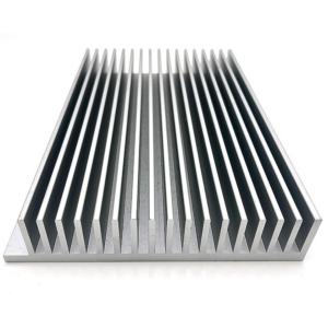 Support Customization Anodizing CNC Aluminum Comb Radiator LED Close Tooth Heat