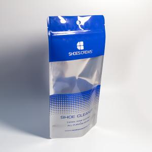 Buy cheap Portable Stand Up Bags With Transparent Windows For Shoe Cleaner Packaging Featuring Versatile Functionality For Multi-Scene Use. from wholesalers