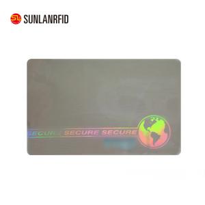 Buy cheap Custom Print personalized 125khz ISO14443A hologram printer overlay t5577 rfid from wholesalers