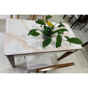 Buy cheap Moisture Resistant Modern Dinette Sets With Artificial Marble Tabletop from wholesalers