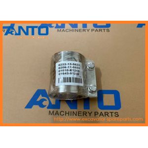 Buy cheap 6222-13-5622 6206-11-5850 Clamp KOMATSU Excavator Engine Parts Fitting For SAA6D108E-2A-8 from wholesalers