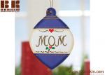 Buy cheap Flat Wood Mom Christmas Bulb Ornament Christmas tree ornaments Holidays Gift Ornament from wholesalers