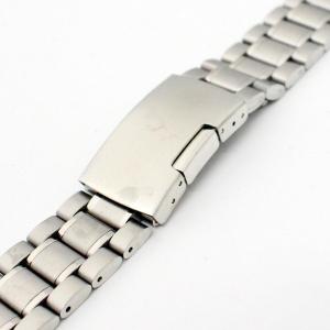 Buy cheap CE Certificate Mesh Watch Bracelet , 20mm Butterfly Clasp Watch Strap from wholesalers