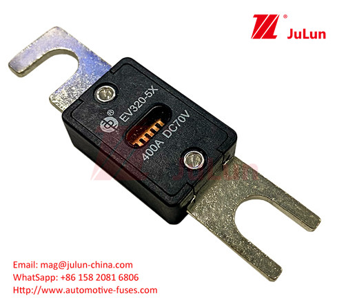 EV320-5C-225A-N 70VDC Custom Logo Automotive Blade Fuses Screw Plug In M6 M8