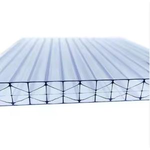 Buy cheap 20mm 32mm Polycarbonate Roofing Sheets X Structure PC Policarbonato Sheet Multiwall from wholesalers