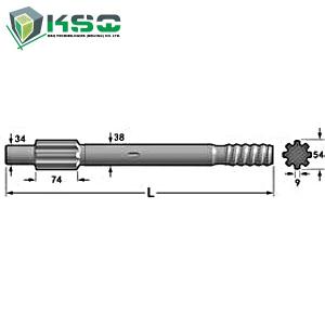 Buy cheap Atlas Copco Drill Shank Adapter COP1038HD,COP1238,COP1038HL from wholesalers