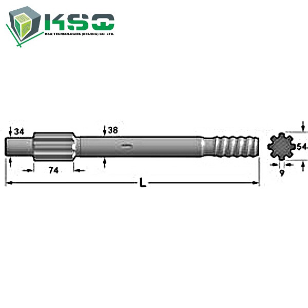 Buy cheap Atlas Copco Drill Shank Adapter COP1038HD,COP1238,COP1038HL from wholesalers