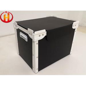 Buy cheap Foldable Corrugated Plastic Cardboard Boxes With Frames from wholesalers