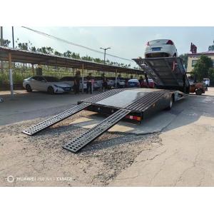Jost E100 Landing Gear 4 Cars Carrier Semi Trailer for Easy Loading and