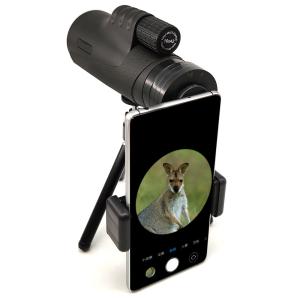 Optical Glass Telephoto Zoom Monocular 12x50 with Spherical Lens