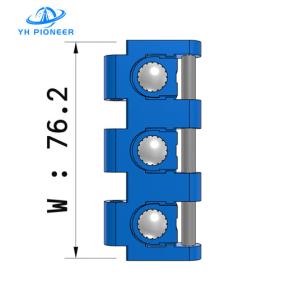 Buy cheap Polyoxymethylene POM Plastic Modular Belt With Roller For Automation And Sorting from wholesalers