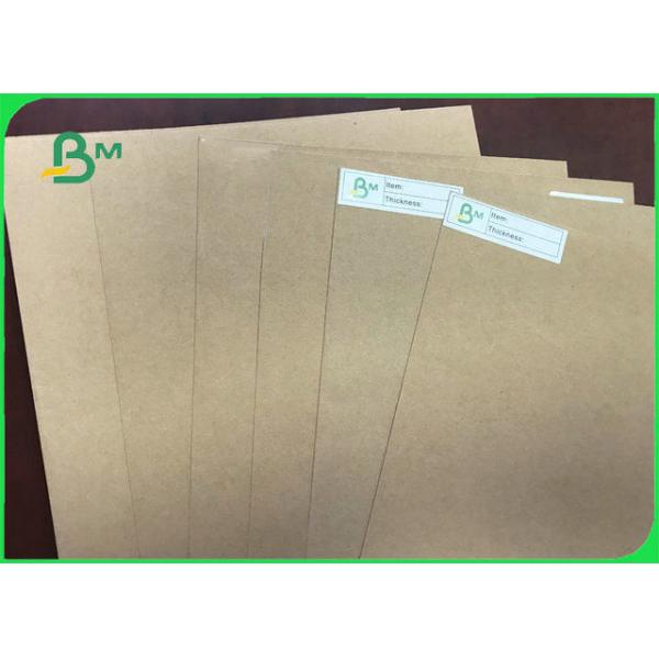 FSC Reporting Virgin Pulp 450gsm Brown Kraft Liner Paper For Wrapping