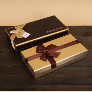 Buy cheap Classic Style Ribbon Paper Sweet Box Gift Packing For Chocolate Candy from wholesalers