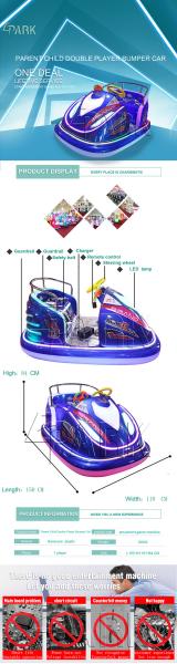 2020 cars for Amusement park Kiddie bumper car ride EPARK electronic music phantom ride on motorcycle