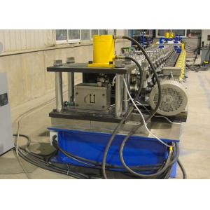 Buy cheap Solar Post Galvanized Strut Roll Forming Machine Slotted Profile Use CE Certified from wholesalers