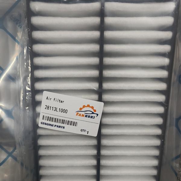 Hot Sell Automobile Air Filter 28113L1000 for Hyundai Santa Fe S1 Sonata Kia K5 Carnival Sedona Air Cleaner Filter 28113-L1000