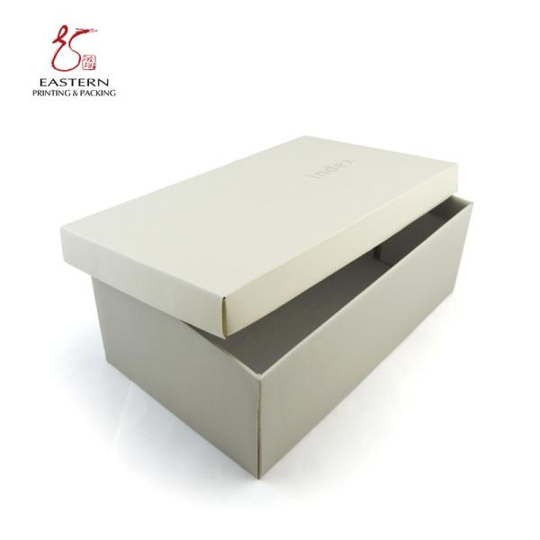 Buy cheap Customized Printing and Foldable Lid Corrugated Cardboard Shoe Box for Packaging from wholesalers