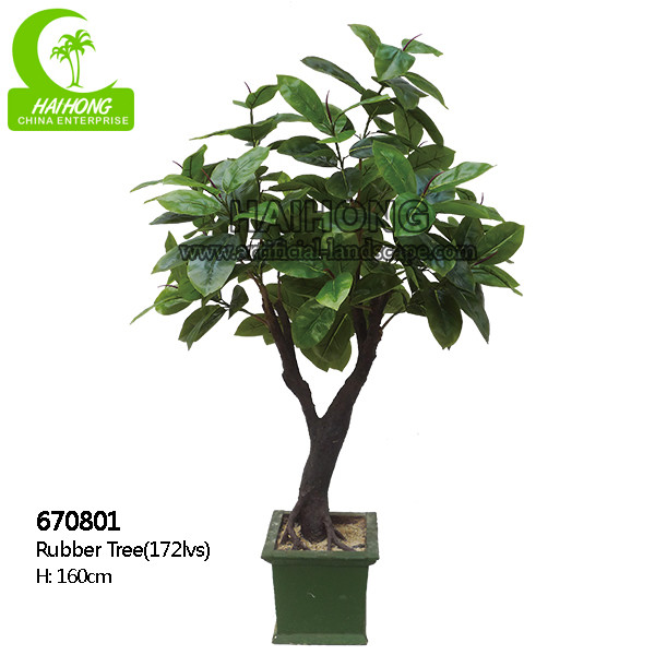 Wiind Resistance Lifelike Artificial Potted Floor Plants 80cm