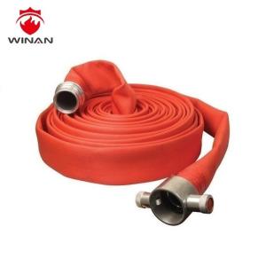 Buy cheap Double Layer EPDM Rubber 6" 2.5 MPa Canvas Fire Hose from wholesalers