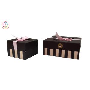 Buy cheap Personalized Coated Paper Cupcake Gift Boxes with Plastic Insert from wholesalers
