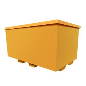 Buy cheap 200kg Outdoor Industrial Metal Scrap Bins Collection Transfer Equipment Waste Skip Bins from wholesalers