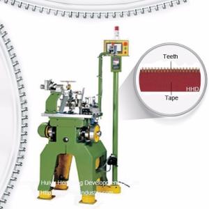 Buy cheap High Speed Europe Type Metal Zipper Teeth Planting Machine with 1.5–3.0 kW Motor Power and 90Y/H Output for Apparel and Footwear product