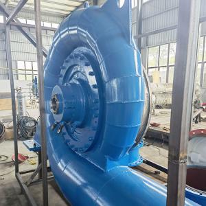 Hydroelectric Micro 100KW Francis Turbine Generator With Hydraulic Butterfly