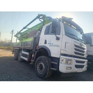 Buy cheap Used 2020 Zoomlion 40m pump truck with FAW chasis for hot sale from wholesalers