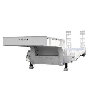 Steel Three-Axle Lowbed Trailer for Bulk Cargo at 137500 to 26000*2500to2550