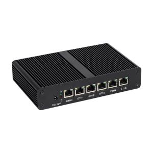 Buy cheap Intel Pentium 4405U 6LAN RJ45 Software Router DDR4 With Dual Screen Display from wholesalers