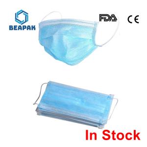 Buy cheap Waterproof Disposable Earloop 3 Ply Face Mask Protect from Virus from wholesalers