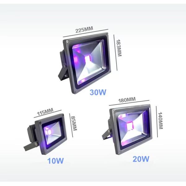Quality RoHS Certificate Blacklight LED Flood Light 405nm 500mm Emitting Distance for sale