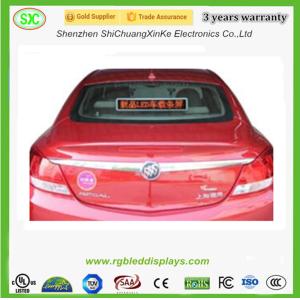 P6 HD Full Color LED Car roof LED Sign Display Screen wifi 4g 3g remote control