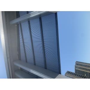 Buy cheap 2R2G2B 7200CD/sqm Transparent Advertising LED Screen Full Waterproof DC36V from wholesalers