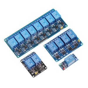 High and Low Level Trigger 5V/12V/24V Shield for Arduino 1 2 4 6 8 Channel Relay