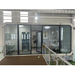 Premium White Prefab Office Pod Apple Capsule Homes Modern Retreat