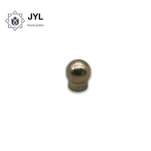 Buy cheap Lightweight Cologne Bottle Caps , Ball Shape Zamac Perfume Cap from wholesalers
