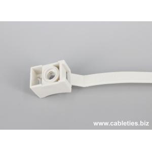 Buy cheap DEMOELE Saddle mounting cable ties with plastic screw from wholesalers