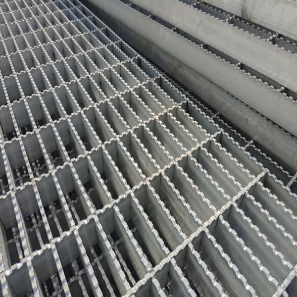 Quality Customized Perforated Metal Aluminum Bar Grating 1000mm Width for sale