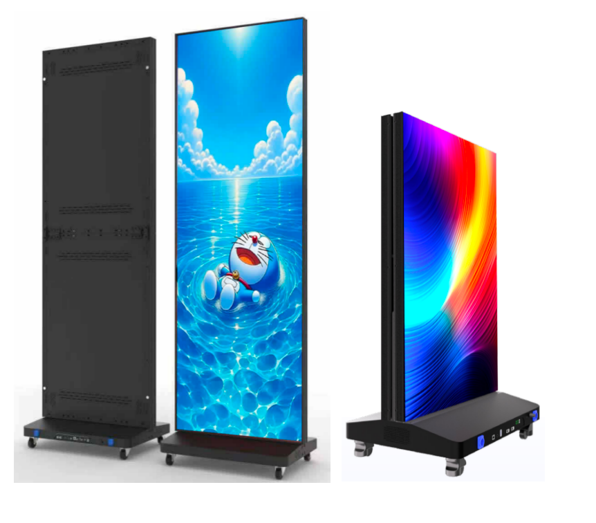 Buy cheap P1.53 Foldable LED poster screen LED Poster Display from wholesalers