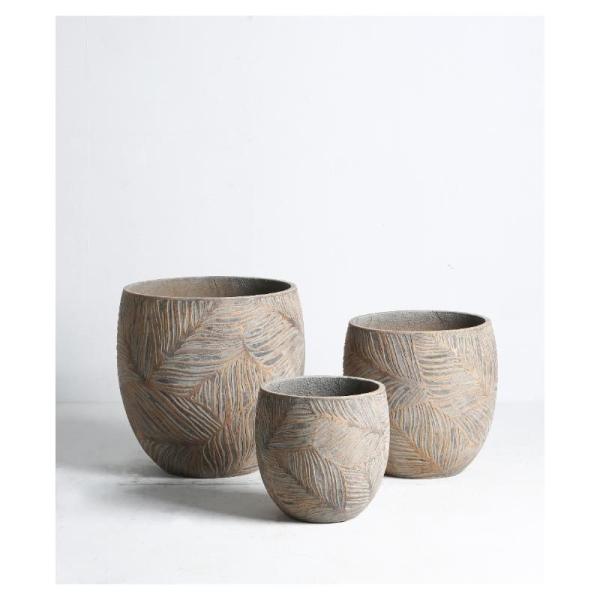 Buy cheap Modern Round Shape Weather Resistant Indoor Outdoor GRC Planter Pots With Drainage Hole from wholesalers