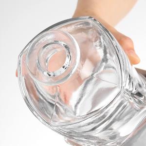 Super Flint Glass Body Beautiful Vodka Whiskey Decanter 50ml 250ml 500ml 750ml